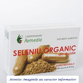 Seleniu Organic 30 capsule Laboratoarele Remedia - - Roveli