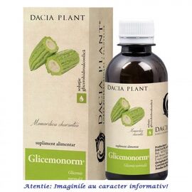 Tinctura Glicemonorm 200 ml Dacia Plant - - Roveli