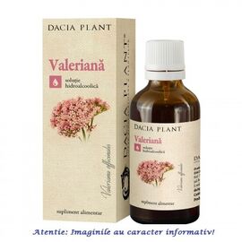 Tinctura de Valeriana 50 ml Dacia Plant - - Roveli