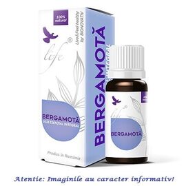 Ulei Esential Integral de Bergamota 10 ml Bionovativ Life - - Roveli