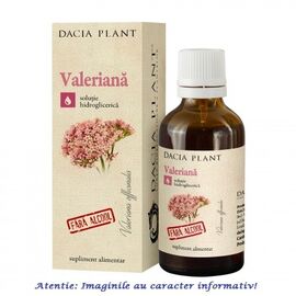 Valeriana Solutie Fara Alcool 50 ml Dacia Plant - - Roveli