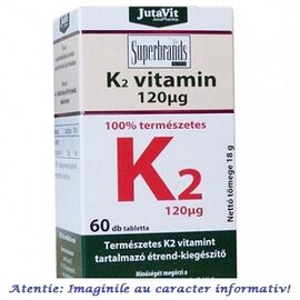 Vitamina K2 120 µg 60 tablete JutaVit - - Roveli