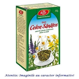 Ceai Colon Sanatos 50 g Fares - - Roveli