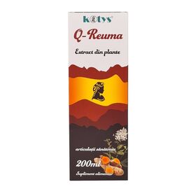 Q Reuma Extract din Plante 200 ml Kotys - - Roveli
