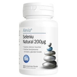 Seleniu Natural 200 µg 30 comprimate Alevia - - Roveli