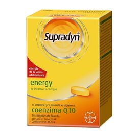 Supradyn Energy cu Coenzima Q10 30 comprimate Bayer - - Roveli