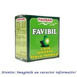 Ceai Favibil pentru Fiere Lenesa 50 g Favisan - - Roveli