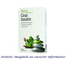 Ceai Laxatin 20 plicuri Alevia - - Roveli