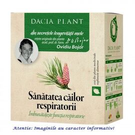 Ceai Sanatatea Cailor Respiratorii 50 g Dacia Plant - - Roveli