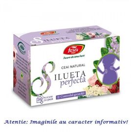 Ceai Silueta Perfecta 2 Controlul Greutatii 20 plicuri Fares - - Roveli
