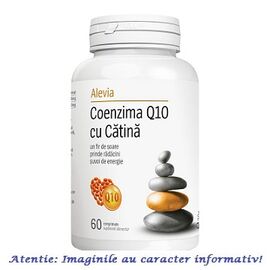 Coenzima Q10 cu Catina 60 comprimate Alevia - - Roveli