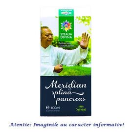 Meridian Splina Pancreas Tinctura 100 ml Steaua Divina - - Roveli