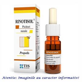 Rinotisol Picaturi Nazale 10 ml Tis Farmaceutic - - Roveli