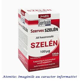 Seleniu Organic 100 µg 100 tablete JutaVit - - Roveli