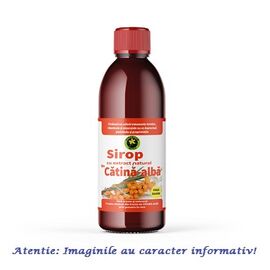Sirop de Catina Alba Fara Zahar Hipocaloric 500 ml Hypericum - - Roveli