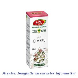 Ulei Esential de Cimbru 10 ml Fares - - Roveli