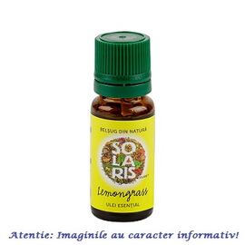 Ulei Esential de Lemongrass 10 ml Solaris - - Roveli