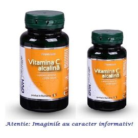 Vitamina C Alcalina Pachet 60 + 30 capsule DVR Pharm - - Roveli