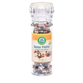 Amestec de piper boabe in rasnita de sticla 45g Lebensbaum - - Roveli