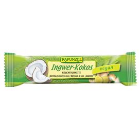 Baton cu ghimbir si cocos VEGAN 40g Rapunzel - - Roveli