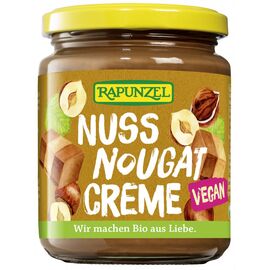 Crema bio de alune Nougat  250g Rapunzel - - Roveli