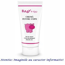 Crema pentru Copii cu Ulei de Catina 50 ml Tis Farmaceutic - - Roveli