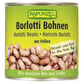 Fasole Borlotti bio in doza 400g Rapunzel - - Roveli