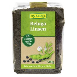 Linte Beluga bio neagra mica 500g Rapunzel - - Roveli