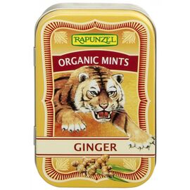 Mints Drajeuri ecologice ghimbir HIH 50g Rapunzel - - Roveli