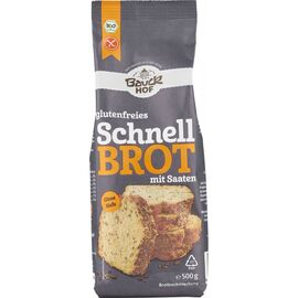 Mix de faina pentru paine rapida cu seminte FARA GLUTEN 500g BauckHof - - Roveli