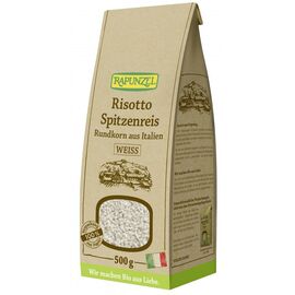 Orez Risotto bio cu bob rotund ascutit alb 500g Rapunzel - - Roveli