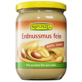 Pasta de arahide fina ecologica 500g Rapunzel - - Roveli