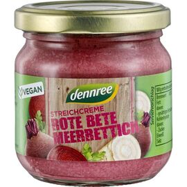 Pate bio vegetal cu sfecla rosie si hrean  180g Dennree - - Roveli