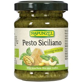 Pesto Siciliano Bio 120g Rapunzel - - Roveli