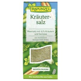 Sare neiodata cu 15% ierburi si legume ecologice 500g Rapunzel - - Roveli