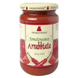 Sos bio de tomate Arrabbiata cu ardei iute 340ml Zwergenwiese - - Roveli