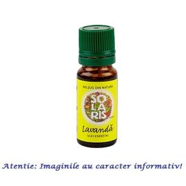 Ulei Esential de Lavanda 10 ml Solaris - - Roveli