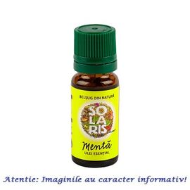 Ulei Esential de Menta 10 ml Solaris - - Roveli