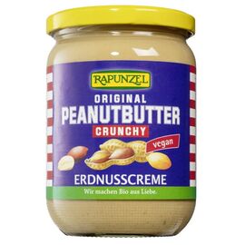 Unt bio de arahide Crocant ecologic 500g Rapunzel - - Roveli