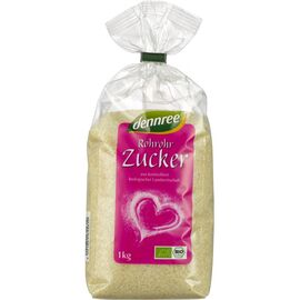 Zahar brut din trestie organic 1kg Dennree - - Roveli