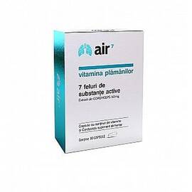Air 7 Vitamina Plamanilor 30 capsule Green Splid - - Roveli