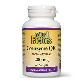 Coenzima Q10 200 mg 60 capsule Natural Factors - - Roveli