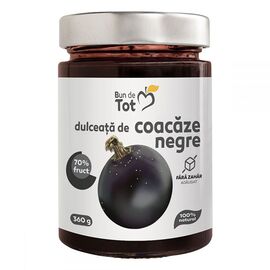 Dulceata de Coacaze Negre Fara Zahar 360 g Dacia Plant - - Roveli