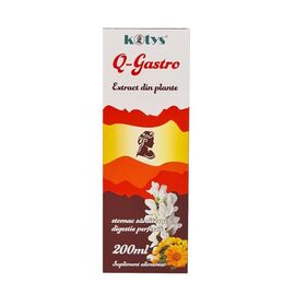 Q Gastro Extract din Plante 200 ml Kotys - - Roveli