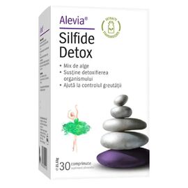 Silfide Detox 30 comprimate Alevia - - Roveli