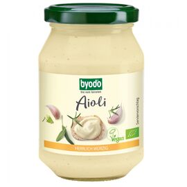 Aioli maioneza cu usturoi vegan bio 250ml Byodo - - Roveli