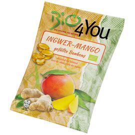 Bomboane bio cu ghimbir si mango 75g Bio4You - - Roveli