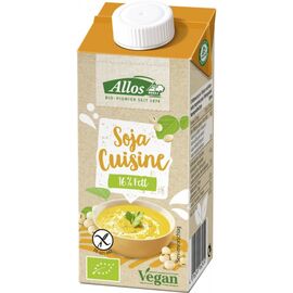 Crema de soia lichida pentru gatit 200ml Allos - - Roveli