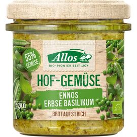 Crema tartinabila cu mazare si busuioc 135g Allos - - Roveli