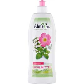 Detergent de vase organic cu trandafir salbatic si melisa  500ml AlmaWin - - Roveli